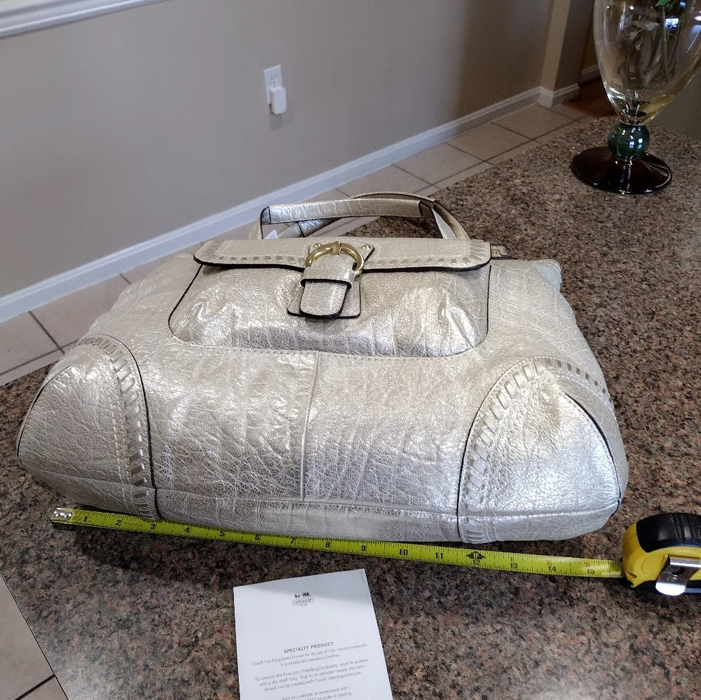 Coach nwt leather